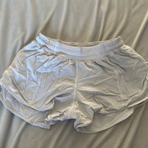 White Lululemon Shorts in great Condition